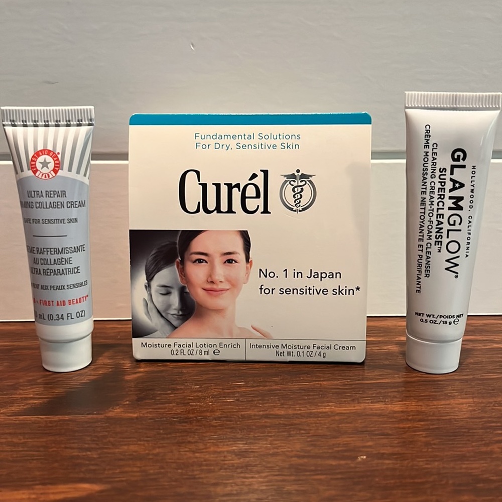 SOLD -  🌺5x$25- FAB, Curel & GlamGlow